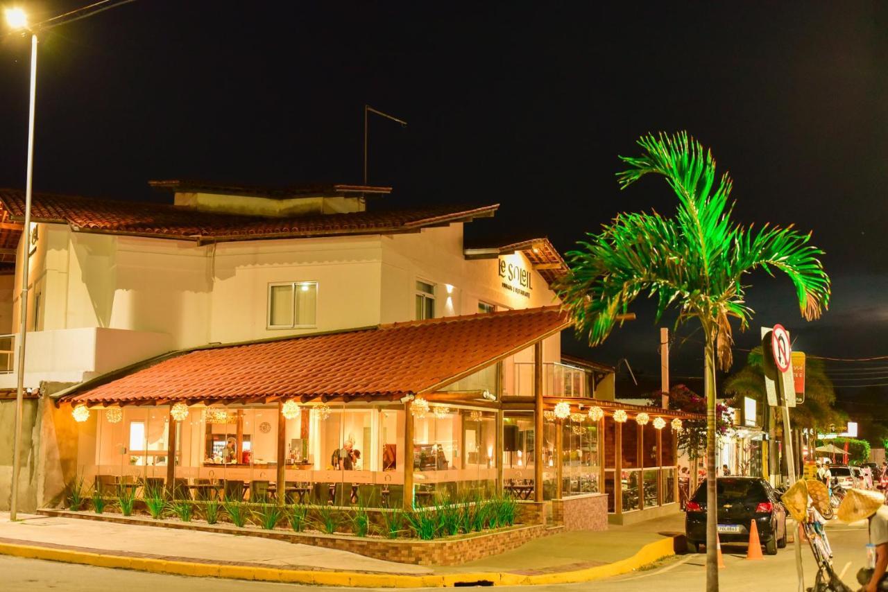 Le Soleil Pousada E Restaurante Praia do Frances Bagian luar foto